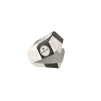 Cutie Hamburger Imprimat Model Negru,12x12x8 cm, 240 buc/set, Cutii Fast Food Cheeseburger, Pachet Ambalare Mancare, Carton Sanitar Cutie Hamburger Imprimat Model Negru,12x12x8 cm, 240 buc/set, Cutii Fast Food Cheeseburger, Pachet Ambalare Mancare, Carton Sanitar