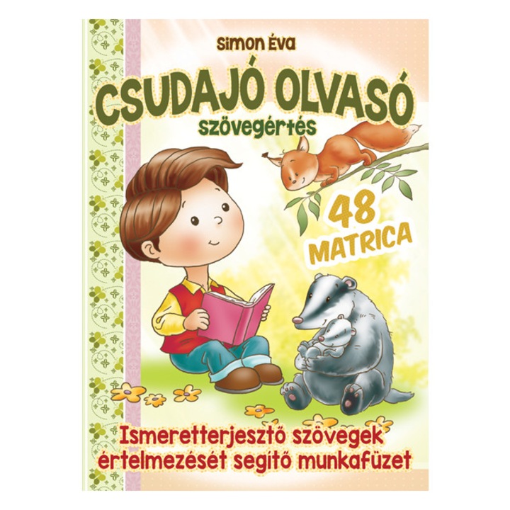 Csudajó olvasó szövegértés munkafüzet