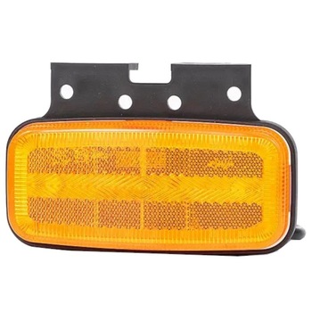 Lampa gabarit 125X60, LED, cu semnalizare si suport, galbena, FT-080+K Fristom Lampa gabarit 125X60, LED, cu semnalizare si suport, galbena, FT-080+K Fristom