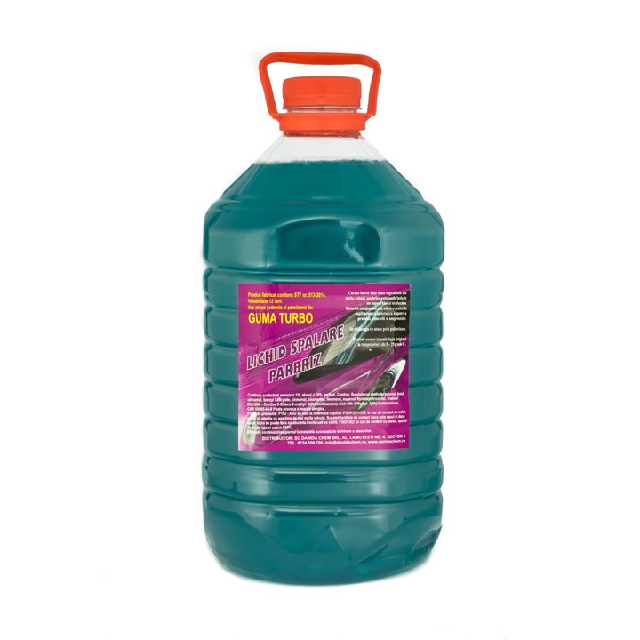 Lichid parbriz iarna -20C, 5 litri, Danida Chem