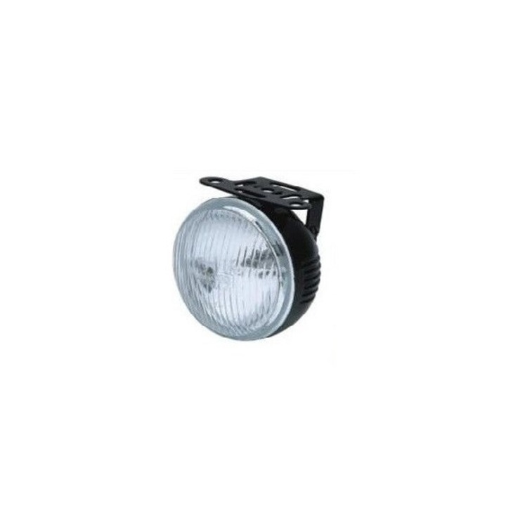 Set Lampi Auto Halogen Fata Flexzon Universal 12V, alb transparent Ceata