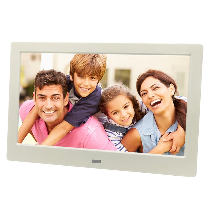 Rama foto digitala MW-1013DPF LCD de 10.1 inch cu telecomanda, alb