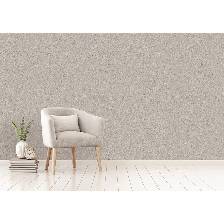 Tencuiala Silk Eco Plaster SILK PLASTER, Optima Nr. 060, Gri Argintiu, 5 mp/sac