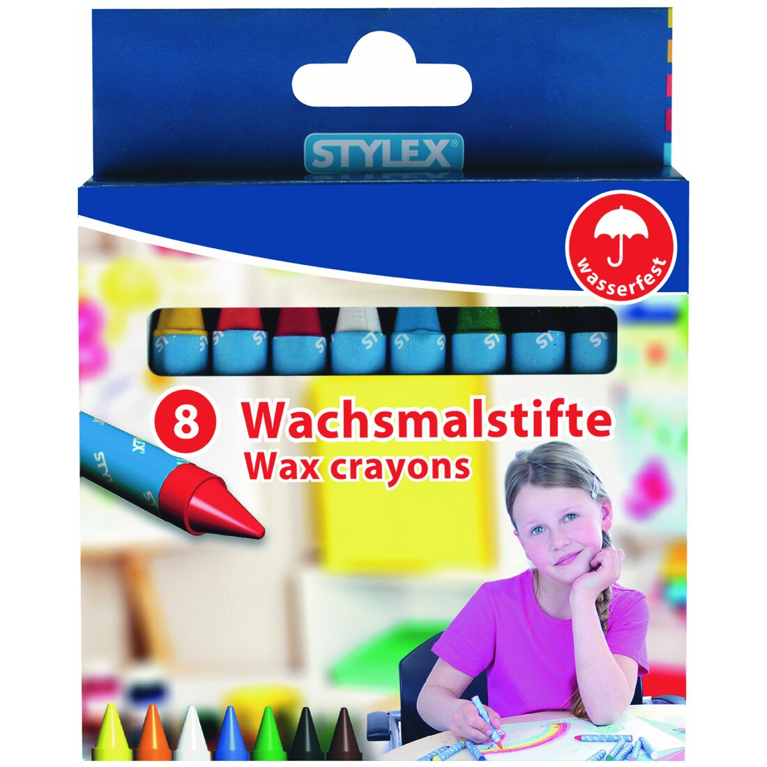 Creioane cerate Stylex -8 culori