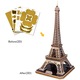 Puzzle 3D Cubic Fun - Turnul Eiffel, 82 piese