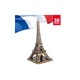 Puzzle 3D Cubic Fun - Turnul Eiffel, 82 piese