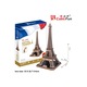 Puzzle 3D Cubic Fun - Turnul Eiffel, 82 piese