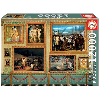 Puzzle Educa, Museum Master Pieces, 12000 piese Puzzle Educa, Museum Master Pieces, 12000 piese
