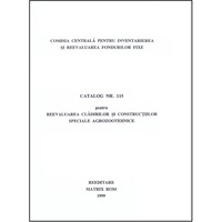 Catalog 115 - Cladiri si constructii agrozootehnice