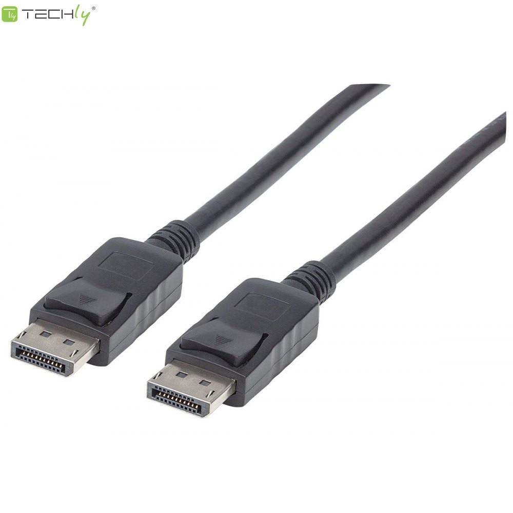Cablu Techly, DisplayPort, M/M, 5 m, Negru