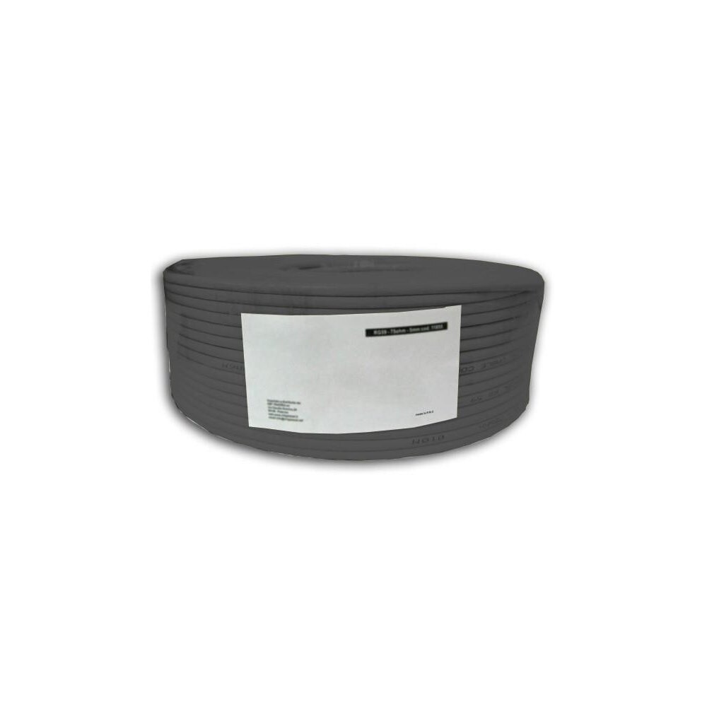 Cablu pentru conexiune U/UTP, 100 m, CCA, Negru, Techly