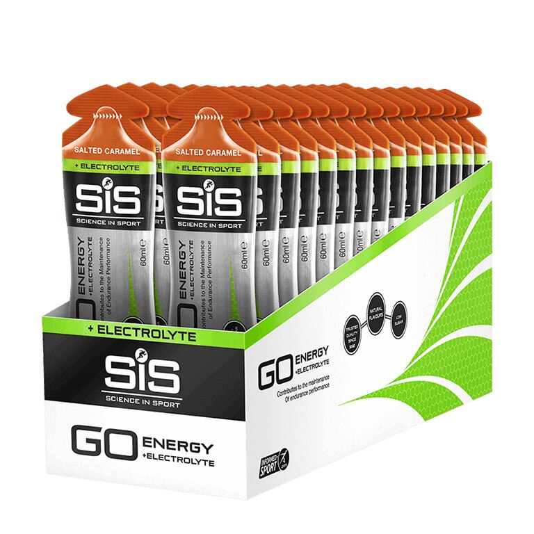 Cutie 30 Geluri SiS Go Energy + Electrolyte Gel, Caramel Sarat, 60ml