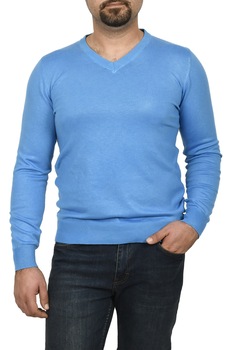 Pulover barbat,Glo Story,turcoaz, Turcoaz Pulover barbat,Glo Story,turcoaz, Turcoaz