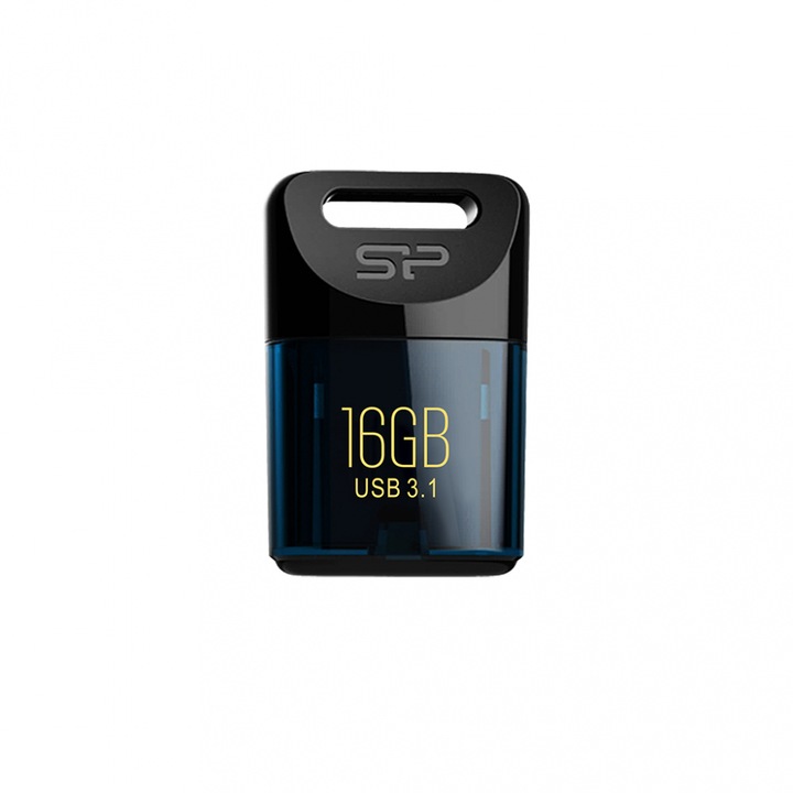 Memorie USB SILICON POWER Jewel J06 16GB, USB 3.0 Deep Blue