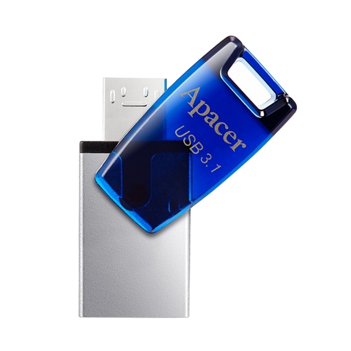 Memorie USB Apacer, 64GB, USB 3.1, Albastru