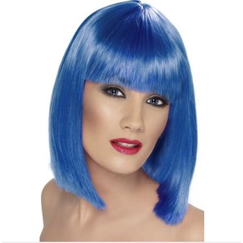 Peruca Neon Albastra Peruca Neon Albastra