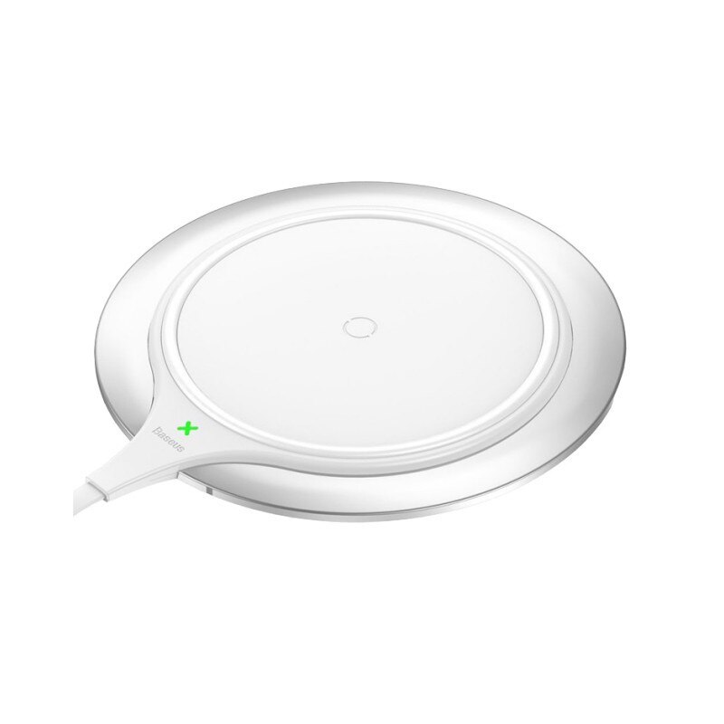 Incarcator Wireless Premium Baseus Metal Wxjs Alb Quick Charging