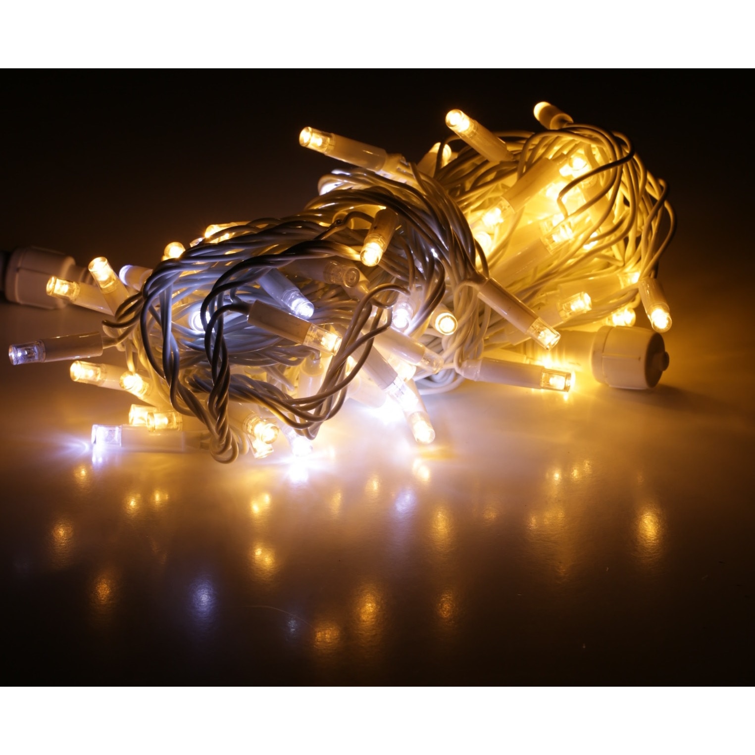 Instalatie de Craciun, 8 m Liniara, Alb Cald, tip FLASH, 100 leduri, SDX, 5811WW