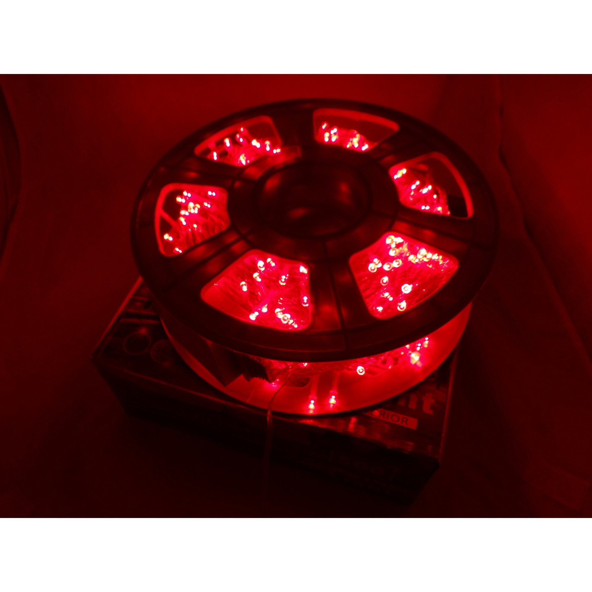 Instalatie de Craciun 100 m, 1000 leduri, Liniara Rosie, Flash SDX, 6027R