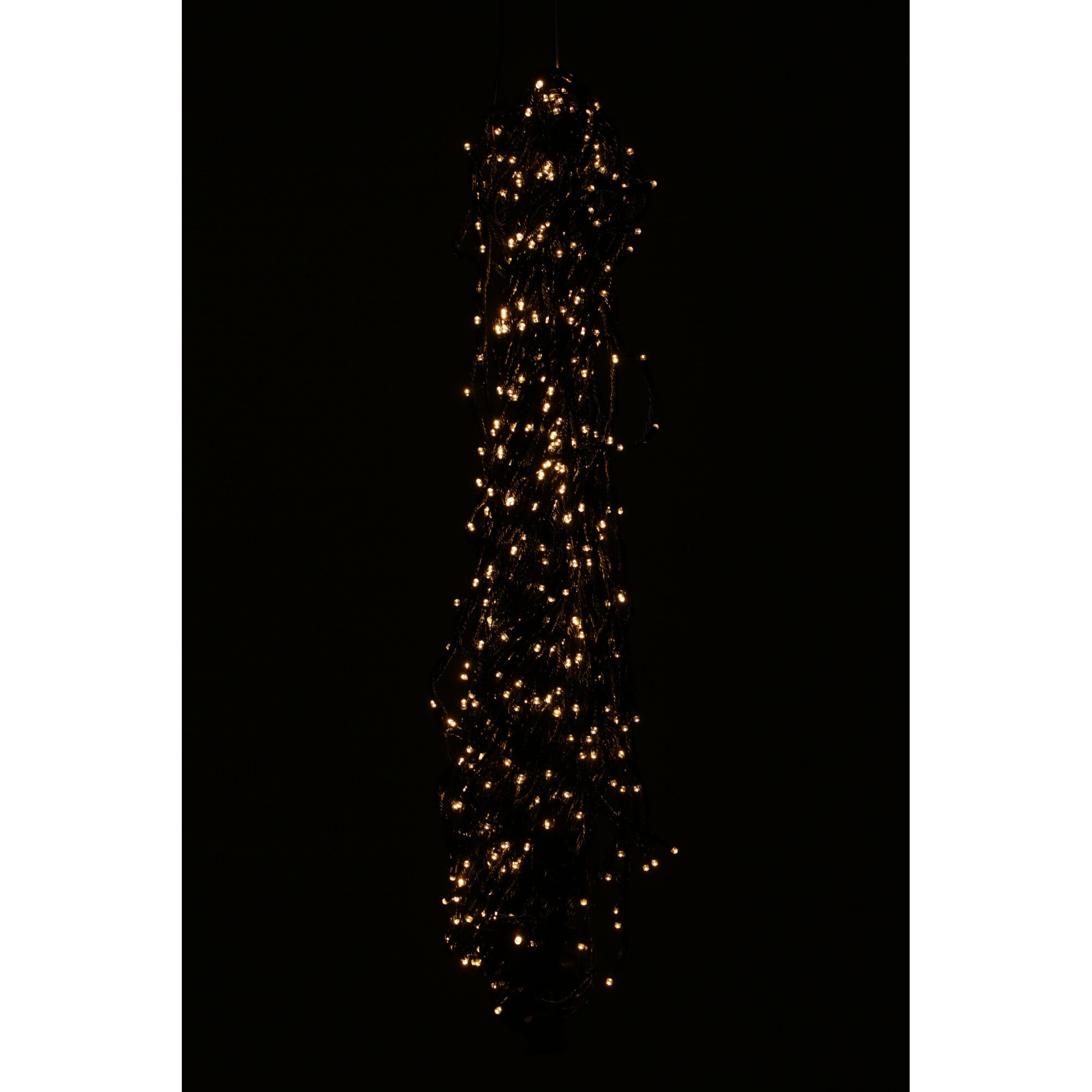 Instalatie de Craciun 6 m x 3 m, Perdea tip ploaie Alb Cald, 960 leduri, SDX, 6020WW