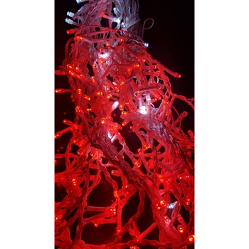 Instalatie de Craciun 5 m, Perdea cu FLASH Rosie, 240 leduri, SDX, 9014R / instalatie luminoasa Instalatie de Craciun 5 m, Perdea cu FLASH Rosie, 240 leduri, SDX, 9014R / instalatie luminoasa