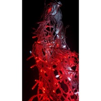 instalatie de craciun 6 m  perdea franjurata cu flash rosie 180 leduri sdx 9011r instalatie luminoasa franj imagen 18_0_
0