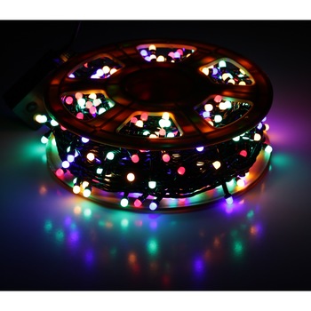 Instalatie Multicolora Pentru Sarbatori, 50 M Lungime, 500 LED-uri, Interior / Exterior, Gospodarul Instalatie Multicolora Pentru Sarbatori, 50 M Lungime, 500 LED-uri, Interior / Exterior, Gospodarul