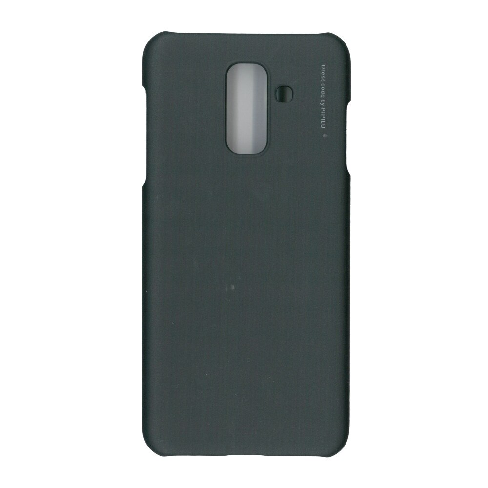 Husa spate Seven Day’s Metallic pentru Samsung Galaxy A6 Plus 2018, negru