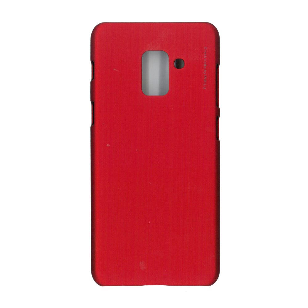 Husa spate Seven Day’s Metallic pentru Samsung Galaxy A8 2018, rosu