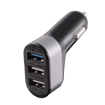 Alimentator auto 5V / 5.1A cu 3 porturi USB, Fast Car Charger Alimentator auto 5V / 5.1A cu 3 porturi USB, Fast Car Charger