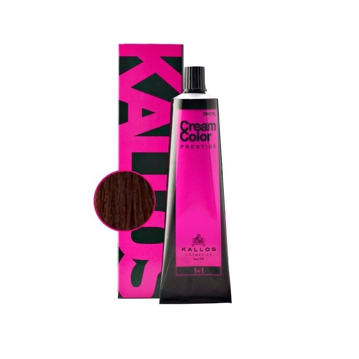 Vopsea Kallos Prestige 5.3 Saten Auriu, 60 ml