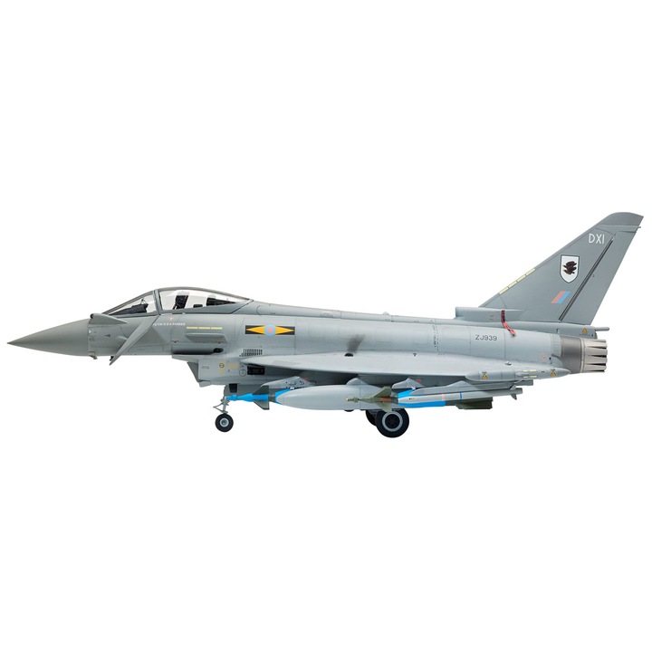 Macheta aeromodele de construit Italeri EF 2000 Typhoon European Fighter Aircraft single seater 1:72 ITA 1355