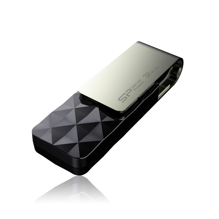 Silicon Power Blaze B30 32GB USB 3.1 fekete pendrive