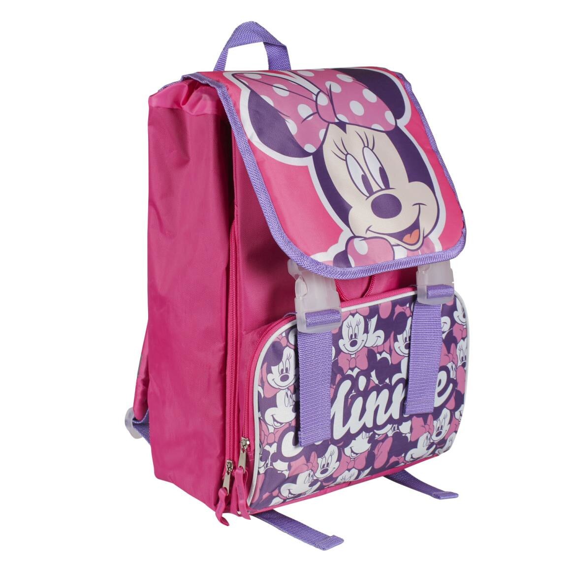 Ghiozdan Minnie Mouse, 38 cm, fete, +3 ani