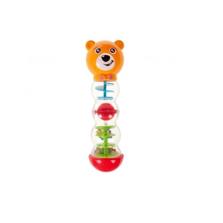 Играчка дрънкалка плюшено мече с топчета BamBam