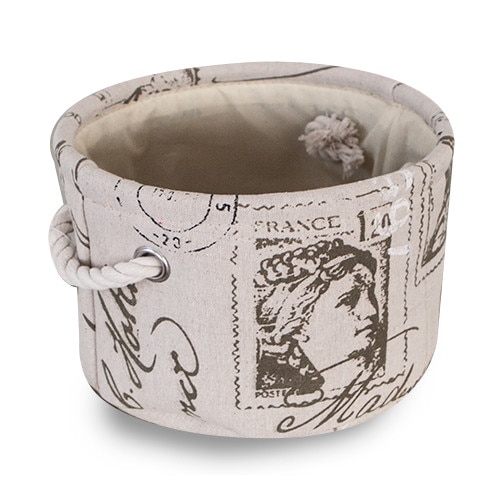 Cos rotund RAKI HIKAPO pentru depozitare jucarii 26xH16cm MN0188104