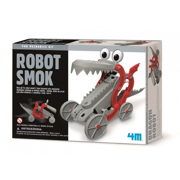 Dragon Robot Science 4M 3381 Russell Комплект, многоцветен, 8 години+