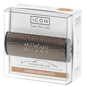 Odorizant Auto Millefiori Milano - Sandalo Bergamoto colectia Metal Shades Odorizant Auto Millefiori Milano - Sandalo Bergamoto colectia Metal Shades