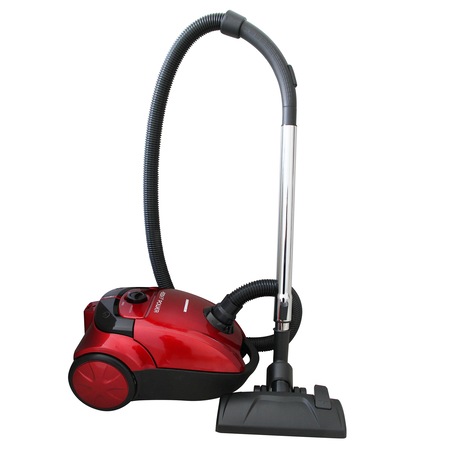 Aspirator cu sac Heinner EcoPower HVC-P1200RD, 4 l, Tub telescopic, 1200 W, HEPA, Rosu