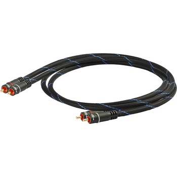 Cablu Stereo RCA Black Connect MKII Triplu Ecranat 10.0m Cablu Stereo RCA Black Connect MKII Triplu Ecranat 10.0m