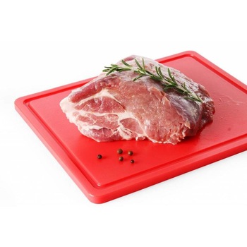 Tocator rosu, 26.5x32.5x(H)1.2 cm - GN1/2, cu sant de scurgere, polietilena HDPE 500, respecta normele de igiena HACCP, Hendi Tocator rosu, 26.5x32.5x(H)1.2 cm - GN1/2, cu sant de scurgere, polietilena HDPE 500, respecta normele de igiena HACCP, Hendi