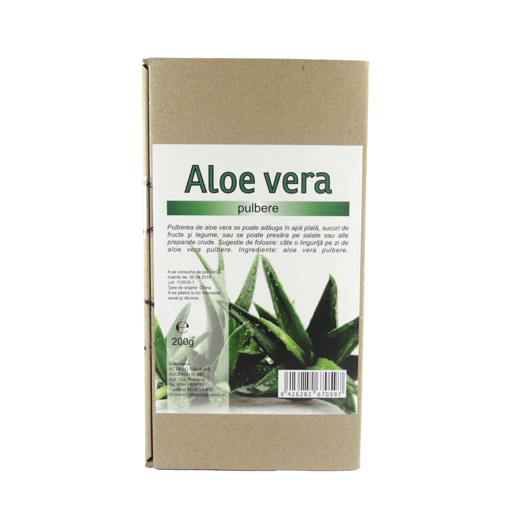 Pulbere - Aloe Vera, 200 g