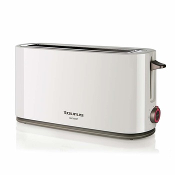 Prajitor paine Taurus MyToast .1000 W, 1 slot extra lung de 262 x 32 mm.STOP.Termostat reglabil in 7 trepte.Centrare felii de paine.Iluminare LED. Extra lift Prajitor paine Taurus MyToast .1000 W, 1 slot extra lung de 262 x 32 mm.STOP.Termostat reglabil in 7 trepte.Centrare felii de paine.Iluminare LED. Extra lift