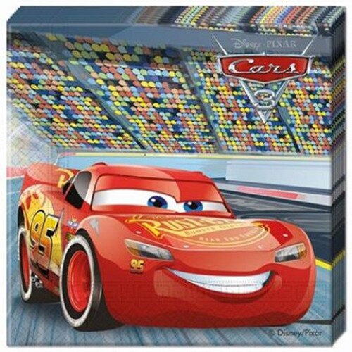 Set 20 servetele pentru petrecere Cars 3