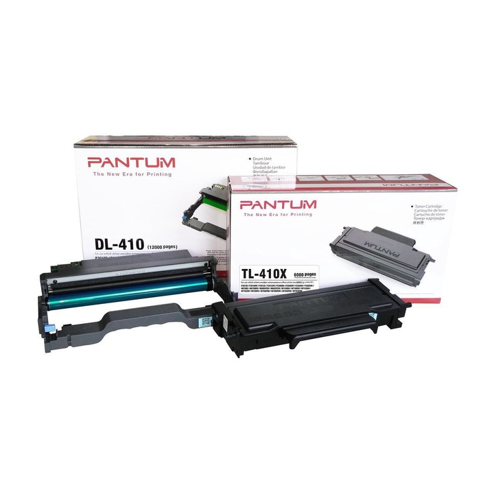 Pantum toner TL410X TL411X és cilinder DL-410, kapacitása 12000 oldal, P3010, P3300, M6700, M6800, M7100, M7200, M7300 és M7310 sorozathoz