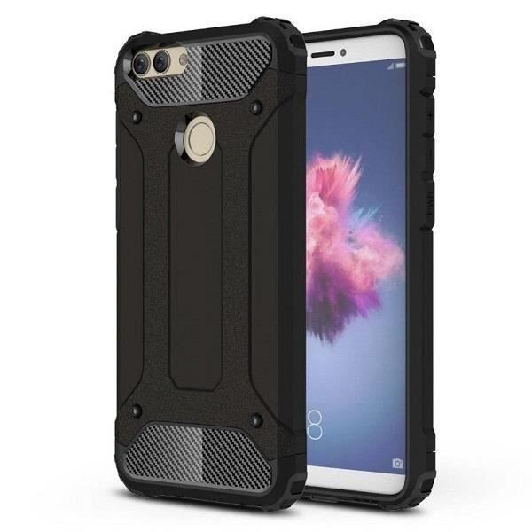 Husa ApcGsm Armor Hybrid Neagra Pentru Huawei P Smart/Enjoy 7s