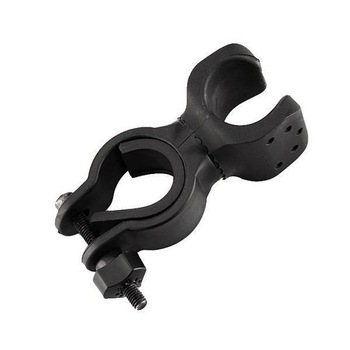 Suport de lanterna pentru bicicleta, diametru prindere 2.5 - 3.3 cm, negru Suport de lanterna pentru bicicleta, diametru prindere 2.5 - 3.3 cm, negru