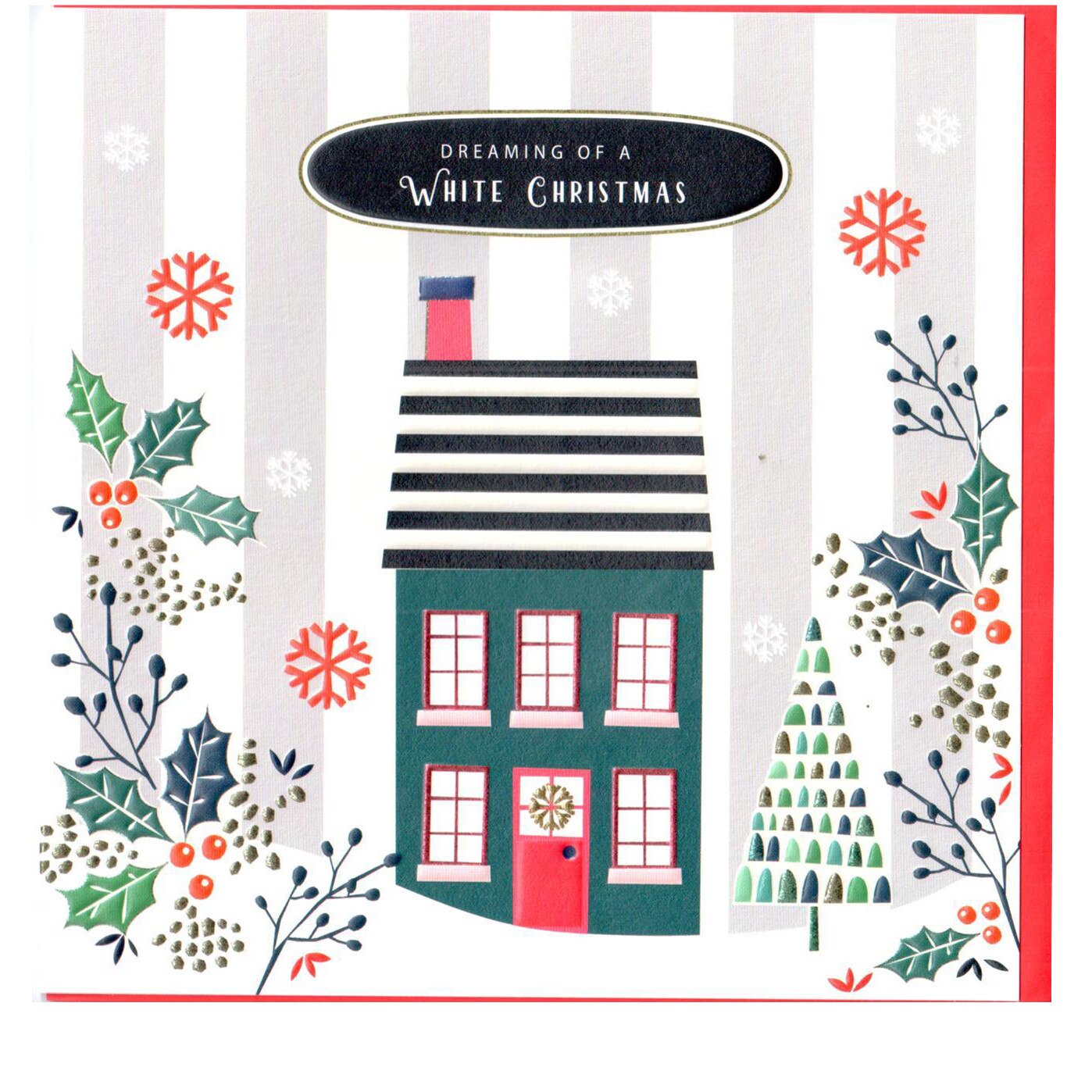 Felicitare - Dreaming of a White Christmas (House)