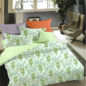 Set Lenjerie pat dublu, Bumbac Satinat, 4 Piese, 230x250 cm, RUBINO-35 Set Lenjerie pat dublu, Bumbac Satinat, 4 Piese, 230x250 cm, RUBINO-35