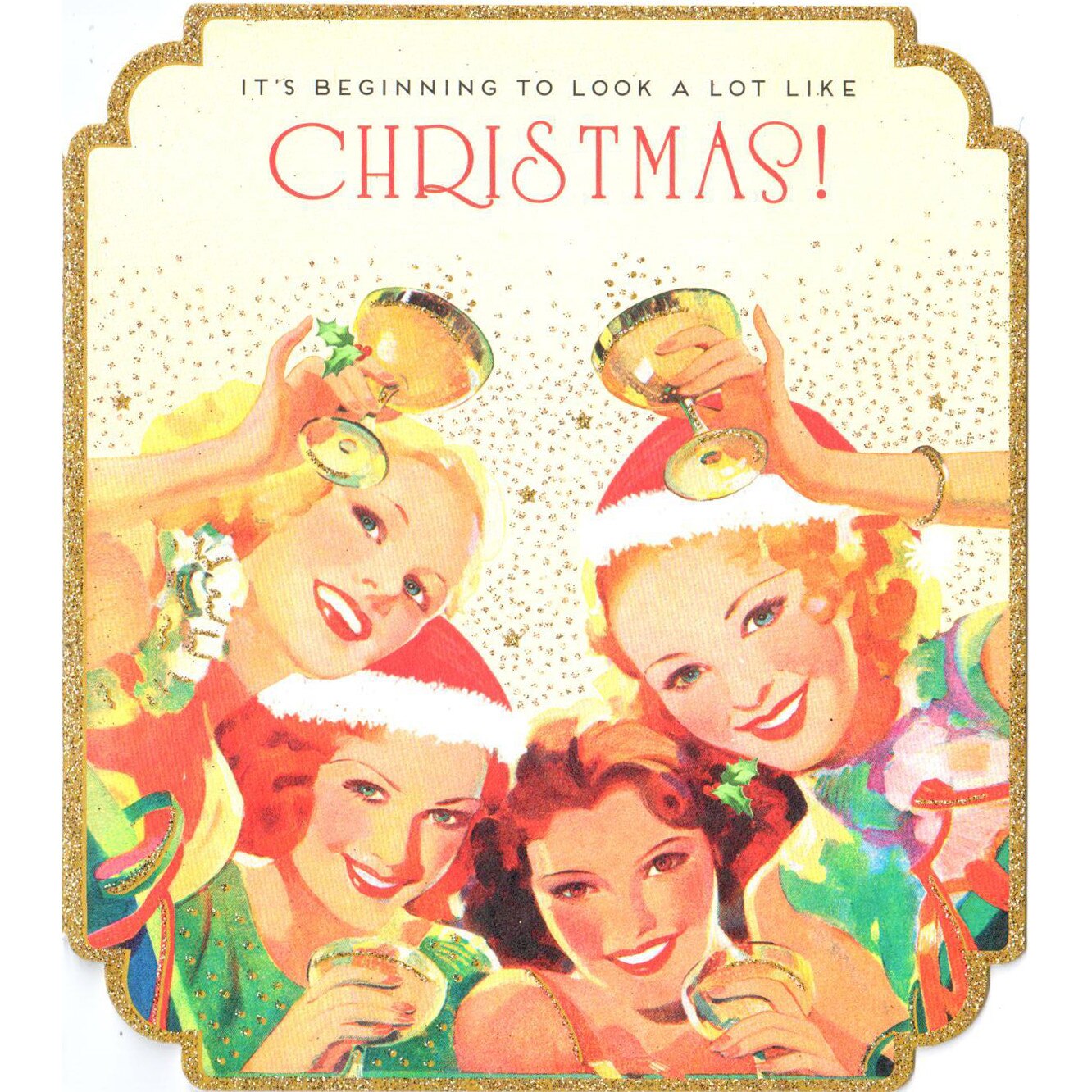 Felicitare - Beginning to look a lot like Christmas